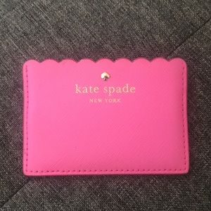 Kate Spade Scalloped Card Case